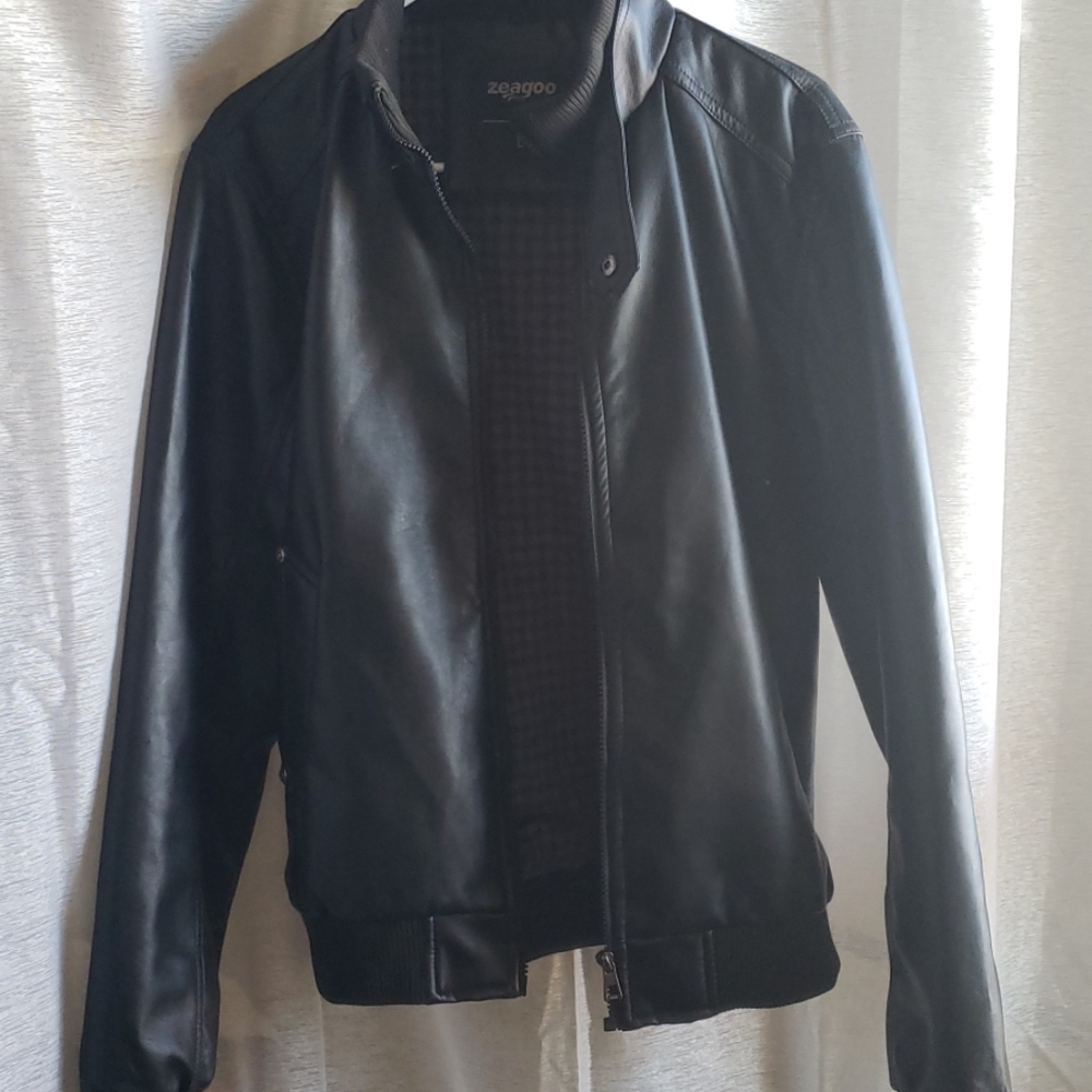 👗2 for $35👗Faux Leather Jacket